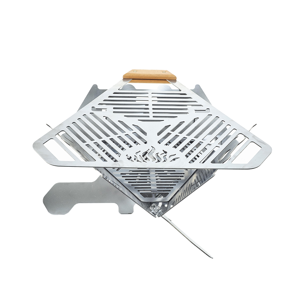 আউটডোর পোর্টেবল ফোল্ডিং বারবিকিউ গ্রিল